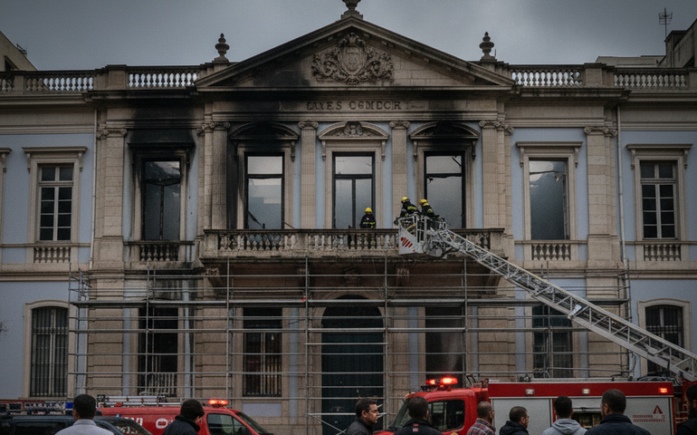 Incêndio atinge prédio histórico da Faculdade de Direito da USP