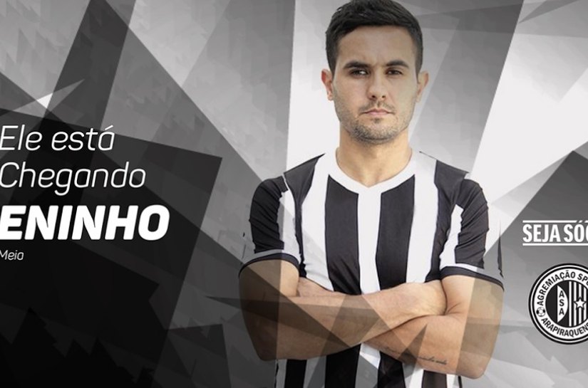 Diretoria do ASA fecha com o meia Eninho para o Campeonato Alagoano
