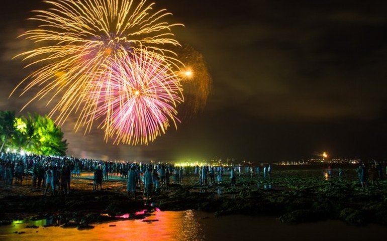 Definida a queima de fogos em Maceió