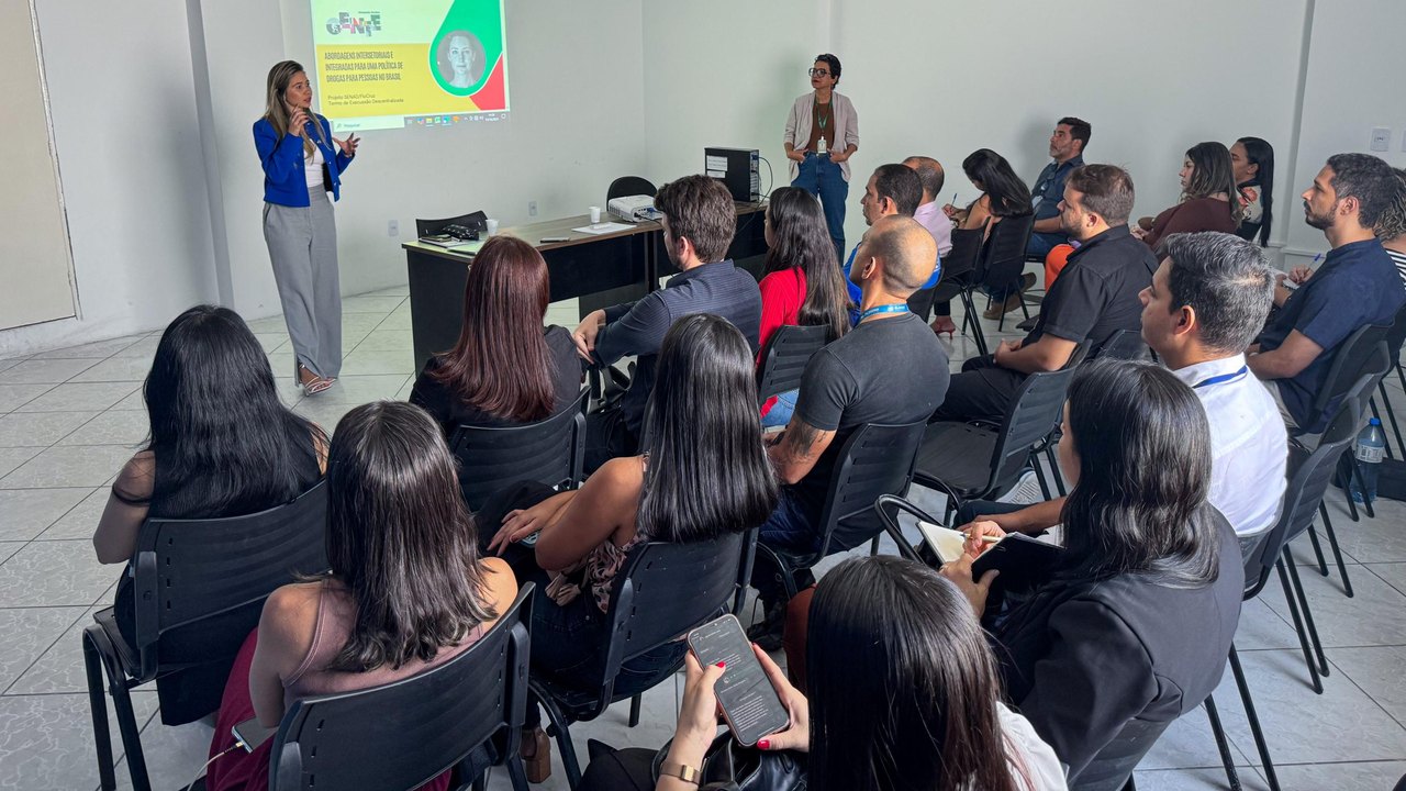 Seprev participa de oficina do Governo Federal para fortalecer a reinserção social de dependentes químicos