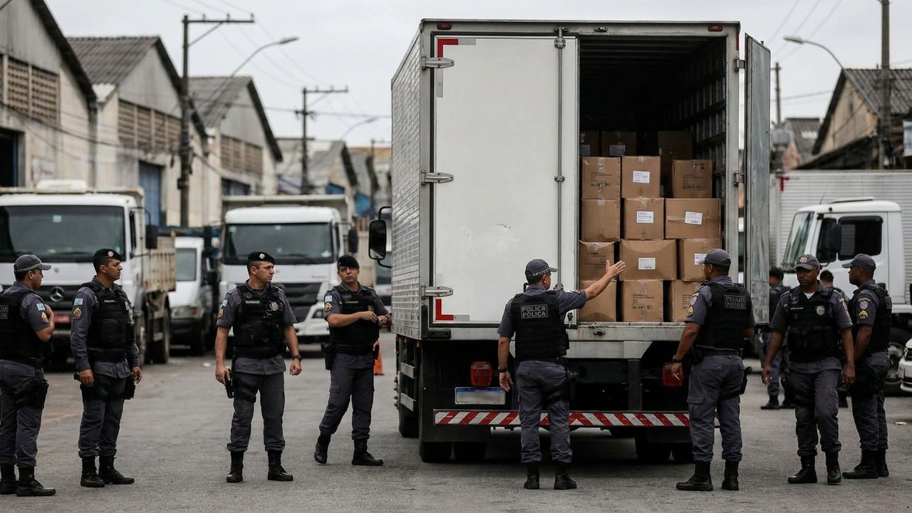 Levantamento revela onde as cargas mais são roubadas no Rio, estado que responde por 44% dos prejuízos nacionais