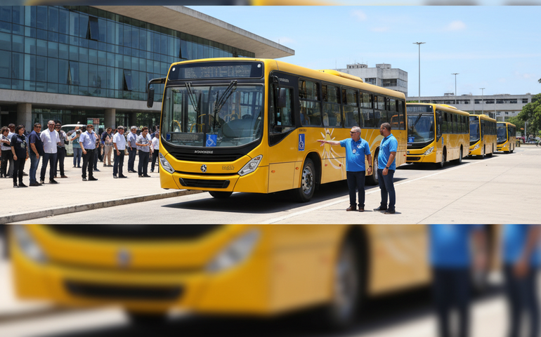 Ônibus do Rio terão nova padronização visual, com amarelo como cor predominante, assim como BRTs e táxis