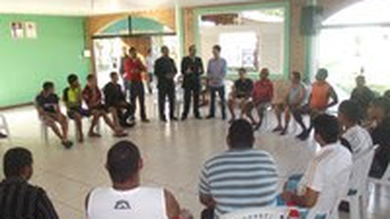 Comunidade acolhedora recebe a visita de juiz da Vara de Execuções Penais