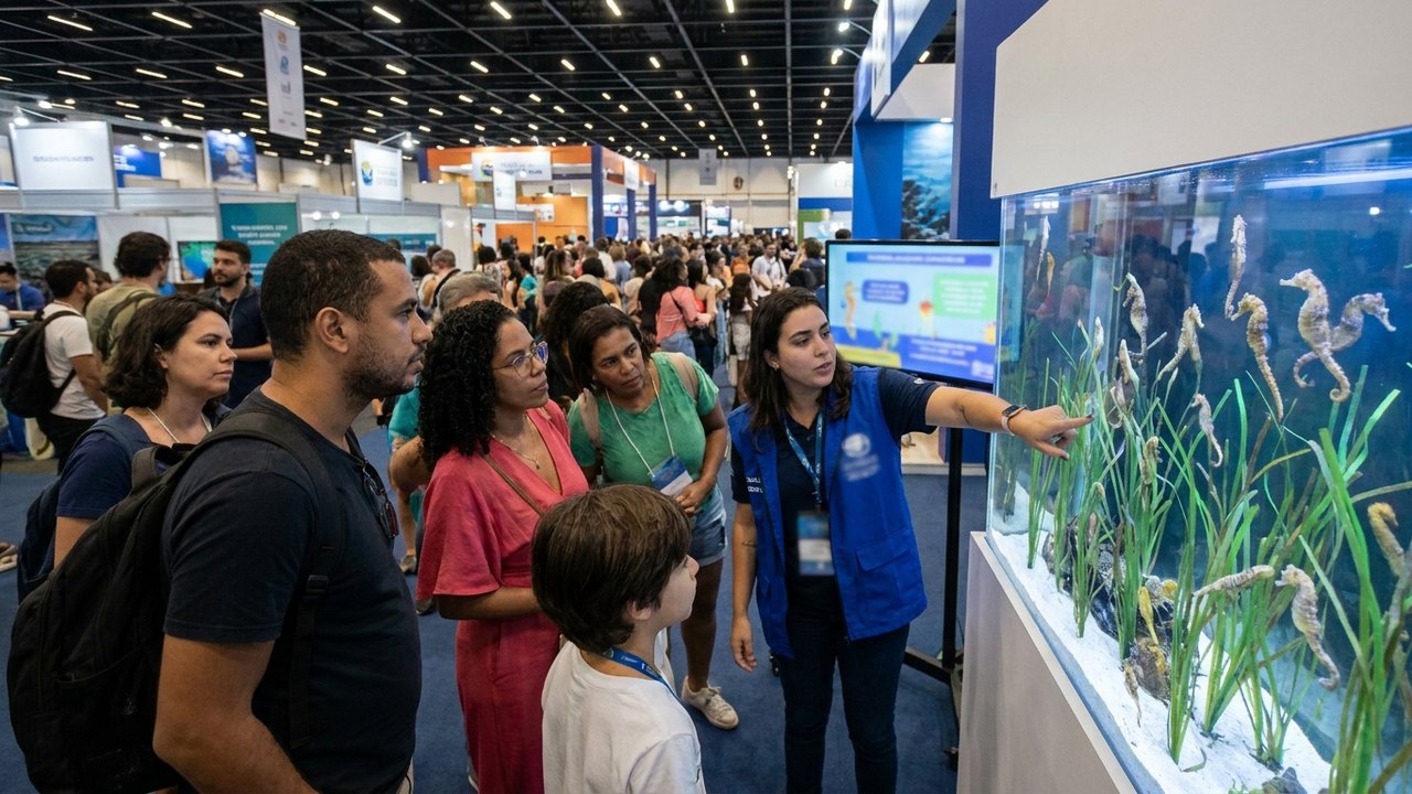 Público do Rio Ocean Week conhecerá dinâmicas de proteção a cavalos-marinhos