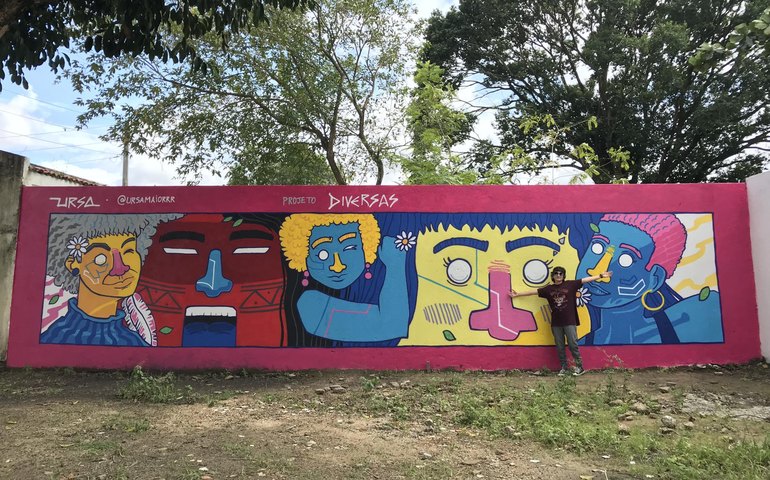 Projeto “Diversas” leva arte e reflexão à escola estadual em Maceió