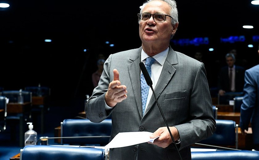 Renan celebra vitória da tese no STF que manteve direitos políticos de Dilma