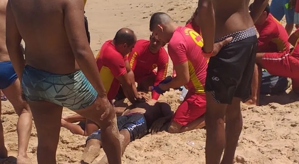Equipes do CBMAL socorreram o homem, que foi liberado após atendimento