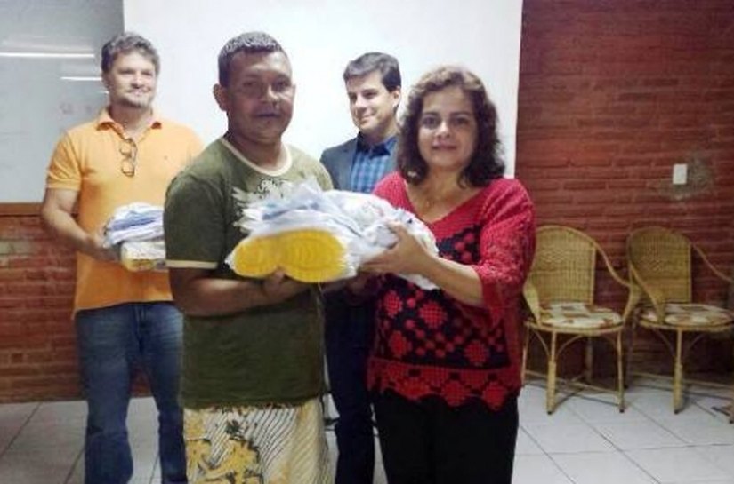 Seprev entrega kits de trabalho para acolhidos da comunidade Juvenópolis