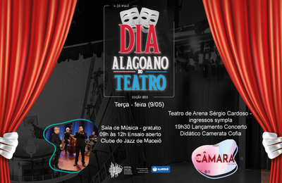 Está aberta a programação comemorativa ao Dia Alagoano do Teatro