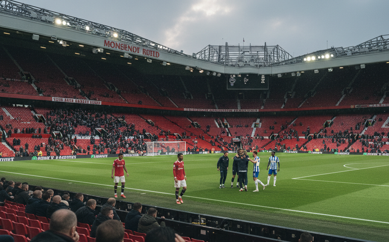 Manchester United perde em casa para o Brighton e se despede precocemente da Copa da Inglaterra