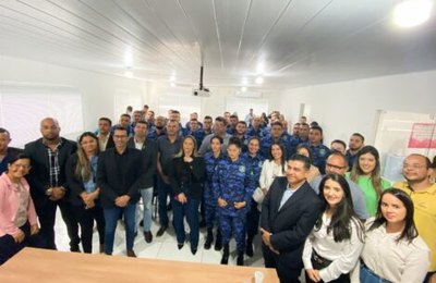 Prefeito Nicolas Pereira empossou 23 guardas municipais aprovados no Concurso Público de Campo Alegre