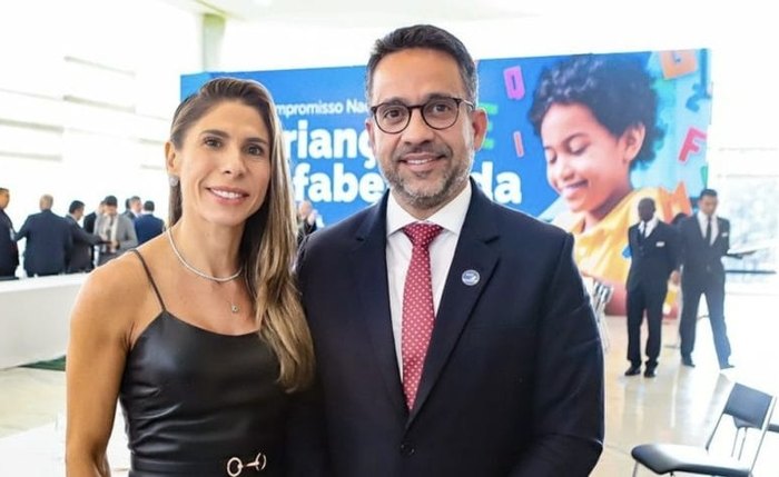 Marina Cintra e Paulo Dantas, ex-casal da política alagoana