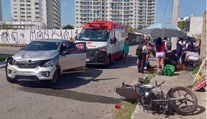 acidente_bairro_jardins_-_foto_-_ascom_smtt_b7e55cad578ec146e55997496313fb2c0f376ca7c875391b26adae02b2cff225 / Foto: Foto: SMTT/Aracaju