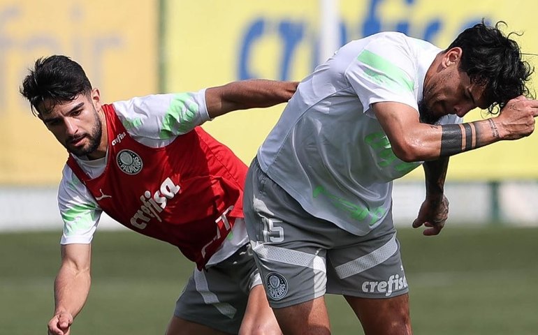 Palmeiras treina com força máxima e Rony é homenageado após completar 200 jogos