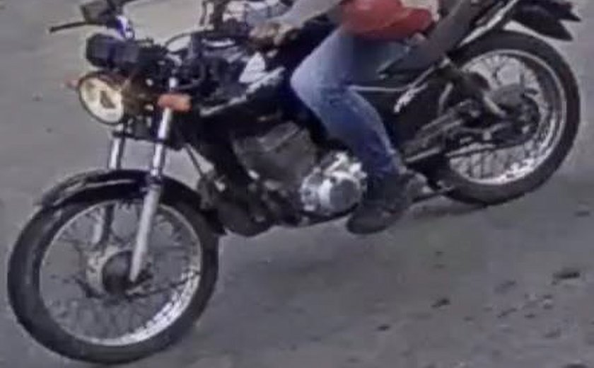 Polícia Civil divulga imagens de suspeito de executar motorista no Jacintinho