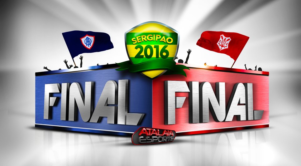 Final sergipão 2016 / Foto: Montagem