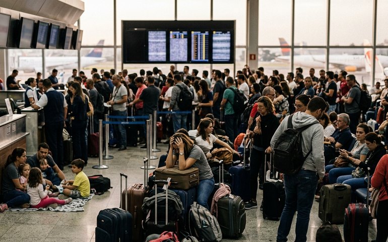 Pane técnica paralisa voos em aeroportos de São Paulo