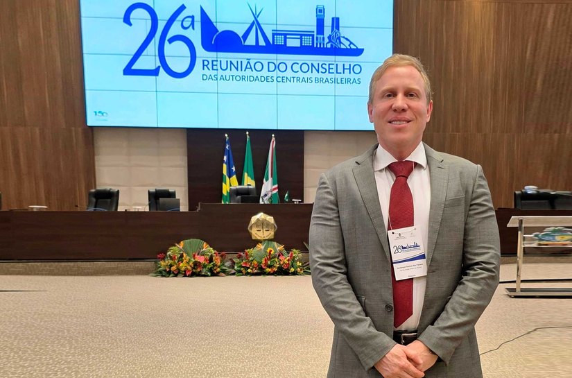Juiz Anderson Passos participa da Reunião do Conselho das Autoridades Centrais Brasileiras, em Goiás