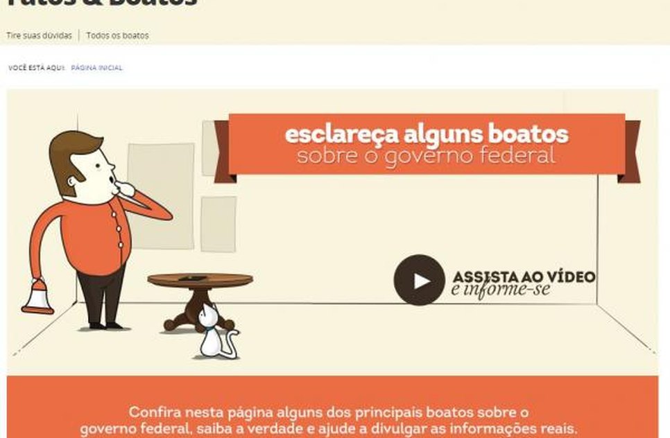 Fatos e boatos