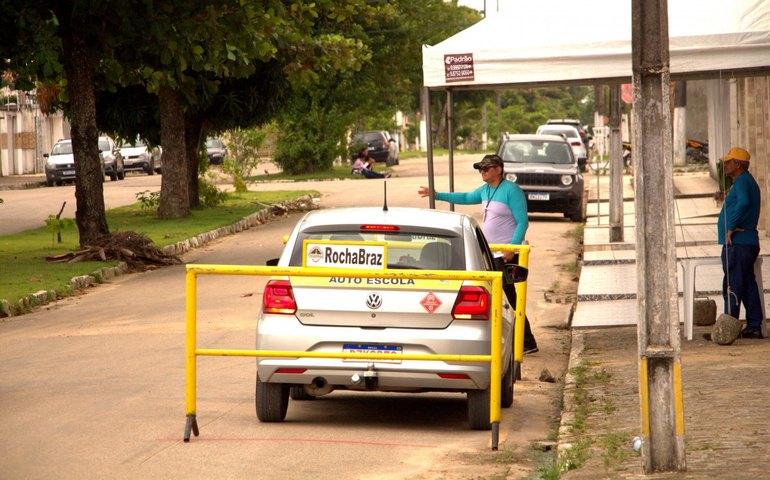 Mutirão do Detran realiza 160 exames práticos de direção veicular em São Miguel dos Campos