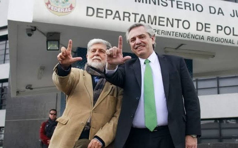 Alberto Fernández parabeniza Lula por aniversário após vitória e promete ‘vê-lo em breve’
