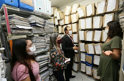 Comissões do TJAL realizam levantamento de documentos históricos em Arapiraca