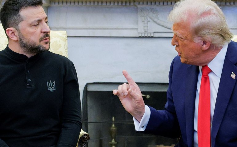 Trump repreende Zelenskyy: “você está sendo desrespeitoso com os EUA”