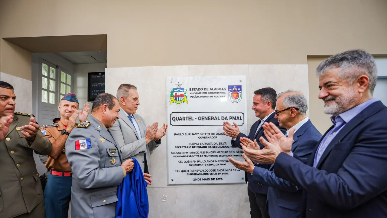 Governo inaugura requalificação do quartel da Polícia Militar de Alagoas