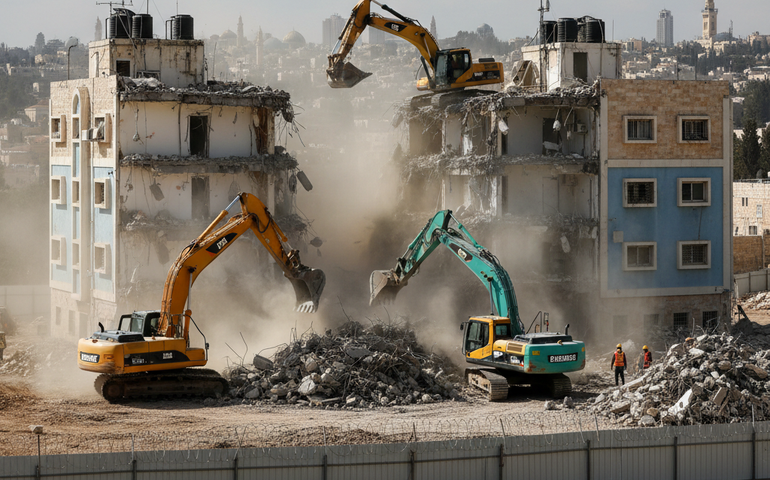 Israel inicia demolição de prédios da ONU em Jerusalém, denuncia comissário da UNRWA