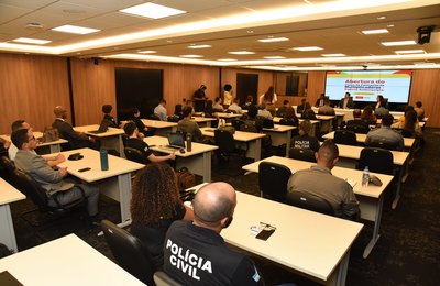 Alagoas participa de curso voltado à atuação policial antirracista do Ministério da Justiça