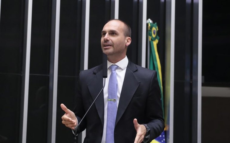 Eduardo Bolsonaro comenta escolha de Rubio para negociações com Brasil: 'Nos ajuda' e 'golaço'