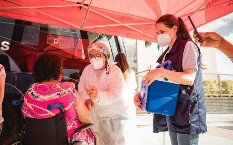 Confira o cronograma do Ônibus da Vacina para a semana de 14 a 18 de março