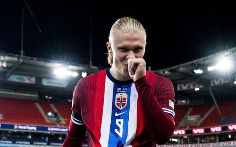Haaland pede desculpas após Noruega levar cinco gols da Áustria: 'Não fiz o suficiente'