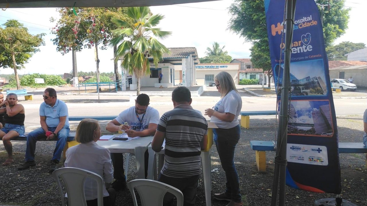 Programa Olhar da Gente Comunidades promove triagem na Chã da Jaqueira