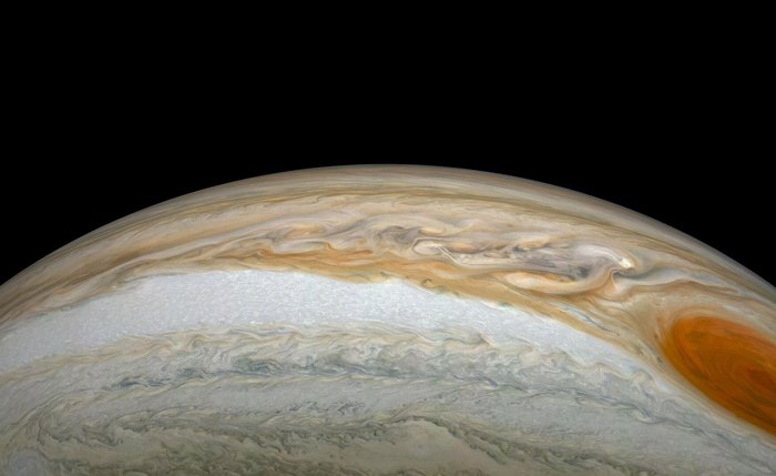 Cientistas revelam que Júpiter já teve o dobro do seu tamanho gigantesco atual (IMAGENS) Cientistas revelam que Júpiter já teve o dobro do seu tamanho gigantesco atual (IMAGENS)
