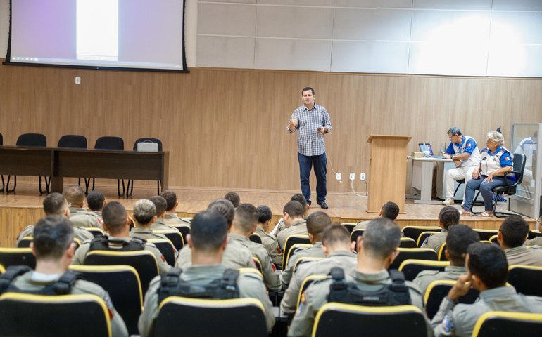 Detran promove curso de capacitação para novos agentes de trânsito da PM