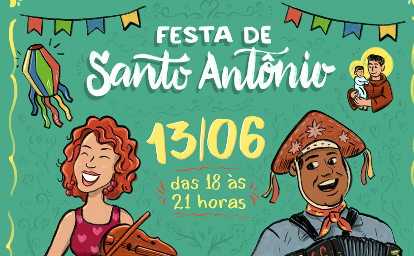 Com apoio do Governo de Alagoas, Jessica da Rabeca e Anderson Fidellis animam Festa de Santo Antônio