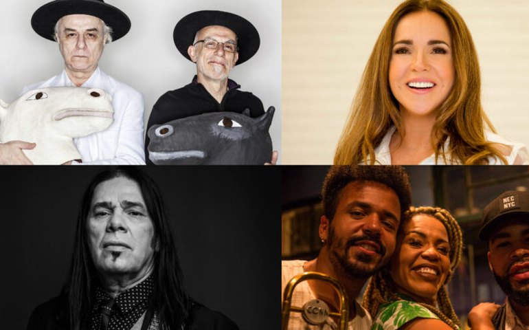 Artistas também se apresentam em casa
