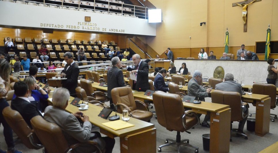 Deputados na Alese / Foto: Rede Alese