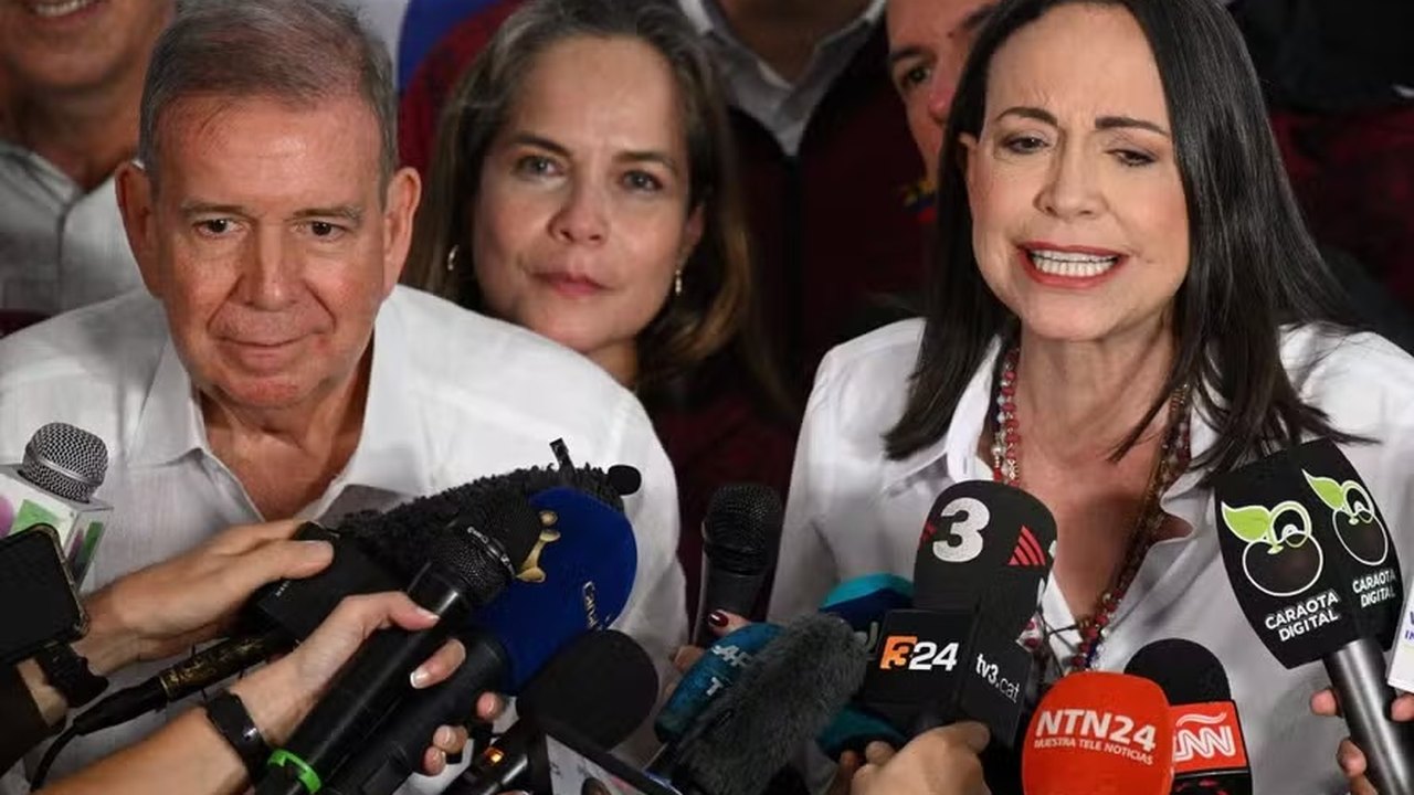 Costa Rica oferece asilo político a María Corina Machado e Edmundo González, mas oferta é rejeitada 