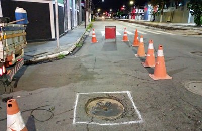Operação Tampa Bueiro já nivelou 511 poços de visita da rede de drenagem de Maceió