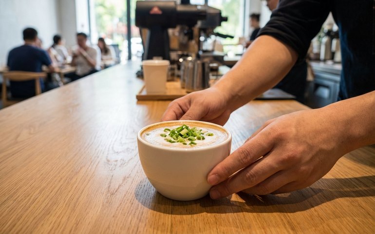 Caffè latte com cebolinha viraliza no TikTok e Instagram; confira a novidade