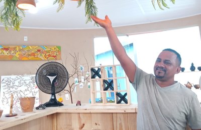Artesãos do município de Satuba ganham espaço para comercialização de suas obras