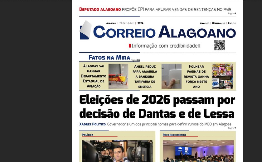 Eleições de 2026 passam por decisão de Dantas e de Lessa