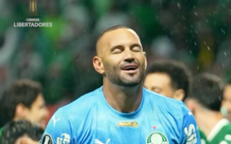 Goleiro Weverton tem lesão na mão e deve desfalcar o Palmeiras contra o Flamengo