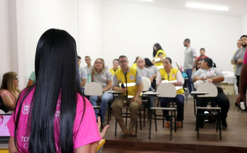 Seprev promove palestra sobre Outubro Rosa para colaboradores do Ronda no Bairro