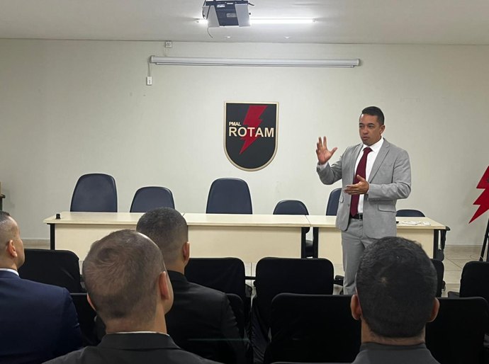 PMs que atuam na Assessoria Militar do TJAL passam por curso de capacitação