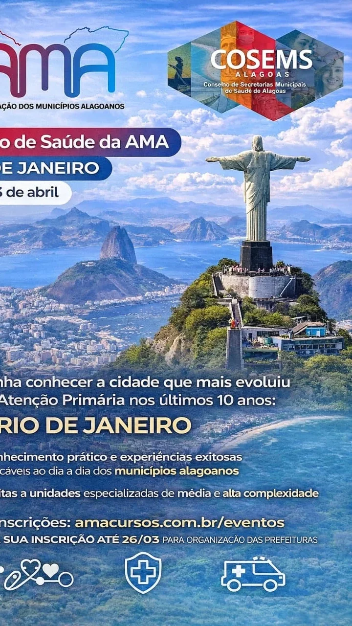 Missão da AMA ao Rio de Janeiro marca início da Jornada pela Excelência na Atenção Primária e inscrições seguem até 26 de março