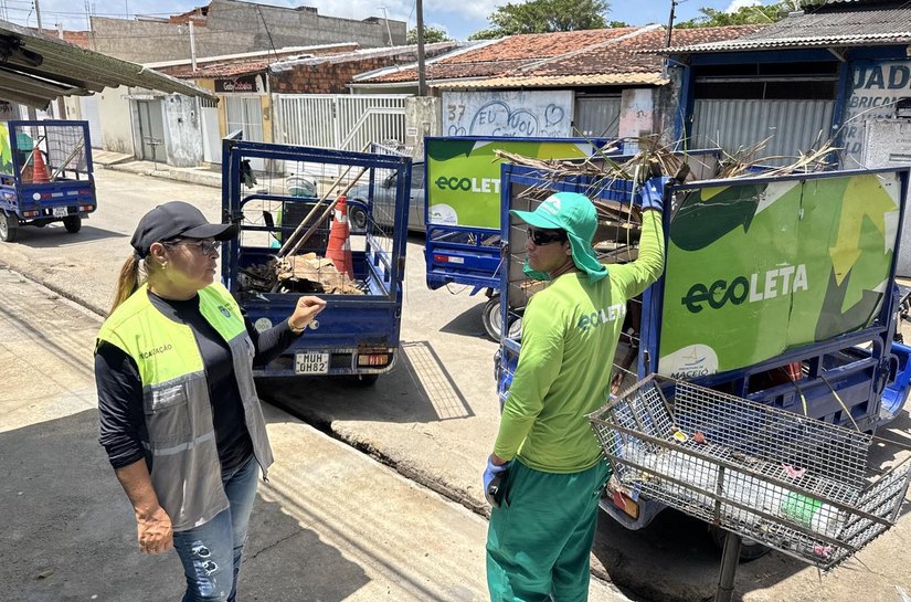 Primeira ação de 2026 do Projeto Ecoponto Aqui contempla o bairro do Tabuleiro