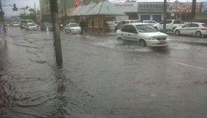 Chuvas no centro de Aracaju